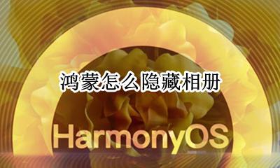 鸿蒙怎么隐藏相册 隐藏相册在哪