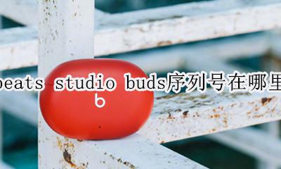 beats studio使用说明 beats studio buds序列号在哪里