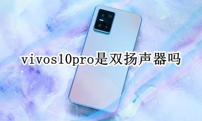 vivos10pro是双扬声器吗 vivos10pro是双扬声器还是单扬声器