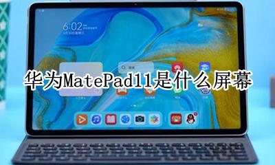 华为MatePad11是什么屏幕 华为matebook11是什么屏幕