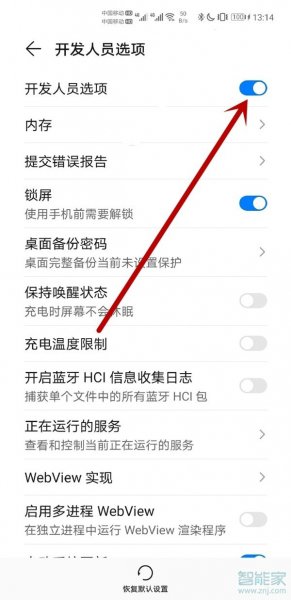 荣耀50pro怎么关闭开发者模式