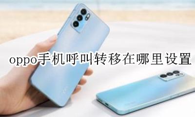oppo手机呼叫转移在哪里设置? oppo手机呼叫转移功能在哪设置