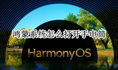 鸿蒙系统怎么打开手电筒 手电筒在哪里儿找