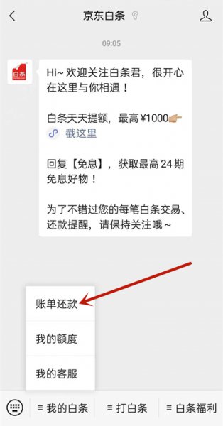 京东白条怎么还款可以用微信还吗