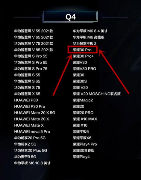 荣耀30pro能用鸿蒙系统吗
