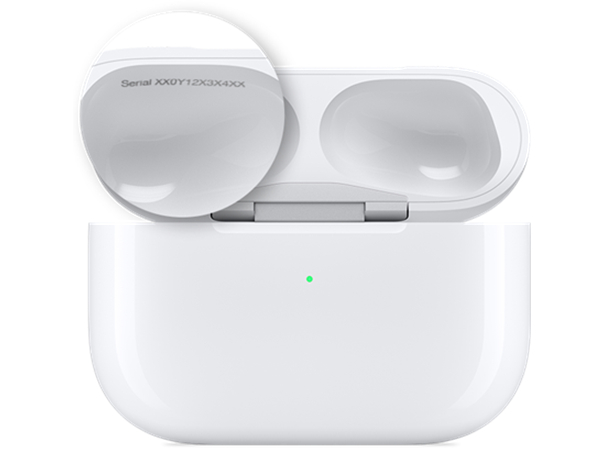 airpods pro序列号在哪里
