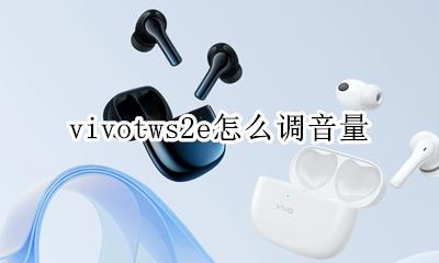 vivotws2e怎么调音量 vivotwsneo怎么调音量