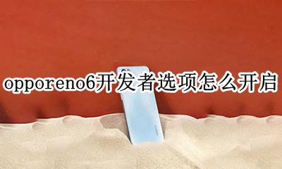 opporeno6开发者选项怎么开启 opporeno6开发者模式怎么开启