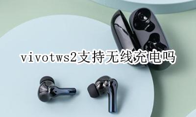 vivox2有无线充电吗 vivotws2支持无线充电吗