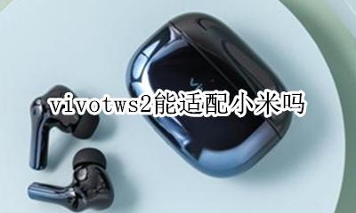 vivotws2能适配小米吗 vivotwsneo可以适配红米手机吗