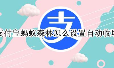 支付宝蚂蚁森林怎么设置自动收取 支付宝蚂蚁森林能量收取时间可以设置吗