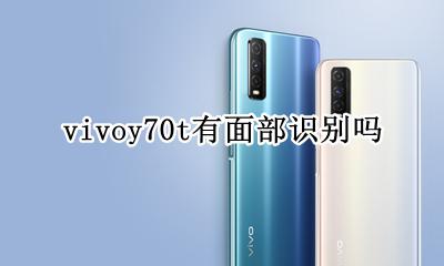 vivoy70s摄像头像素 vivoy70t有面部识别吗