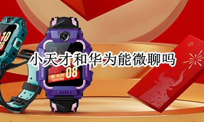 小天才和华为能微聊吗 华为手表可以和小天才加好友聊天吗
