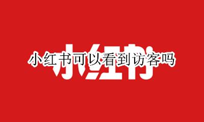 小红书可以看到访客吗 小红书瞬间能看到访客吗