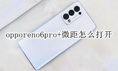 opporenoace微距怎么开 opporeno6pro+微距怎么打开