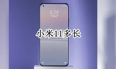 小米11多长 小米11有多长