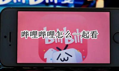 哔哩哔哩怎么一起看 如何一起看