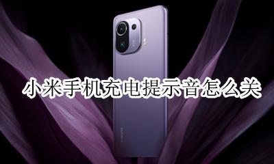 小米如何关闭充电提示音 小米手机充电提示音怎么关