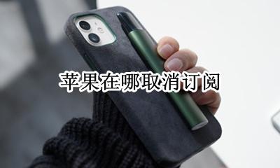苹果在哪取消订阅 苹果在哪里取消订阅