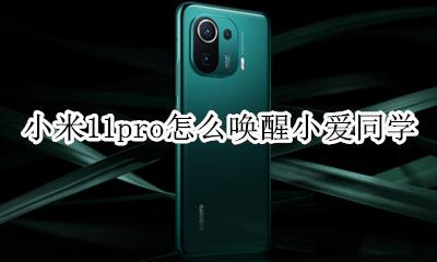 小米11pro小爱同学唤不醒 小米11pro怎么唤醒小爱同学
