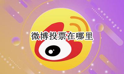 微博投票在哪里 投票在哪里发起
