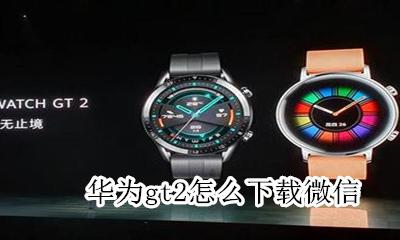 华为gt2怎么下载微信 华为gt能不能下载微信