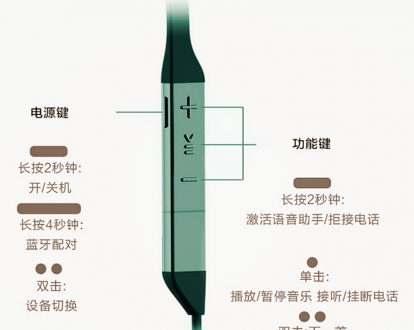 华为freelace无线蓝牙耳机怎么配对