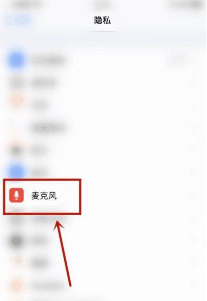 苹果手机怎么打开麦克风设置