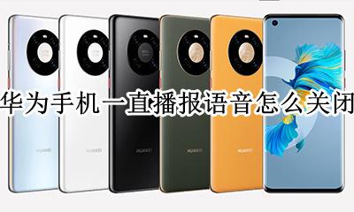华为手机一直播报语音怎么关闭 华为手机老是自动语音播报怎么关闭