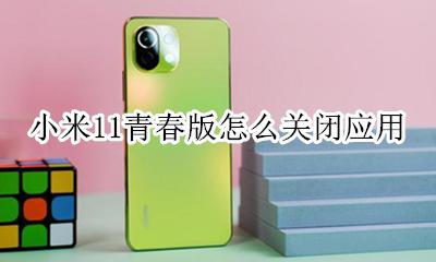 小米11青春版怎么关闭应用 小米11青春版设置里面关于手机怎么没有