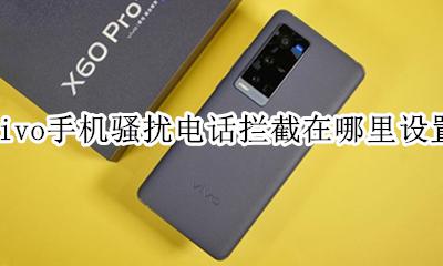 vivo怎么开启骚扰电话拦截 vivo手机骚扰电话拦截在哪里设置