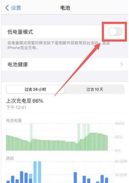 苹果低电量弹窗怎么关闭