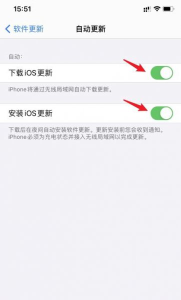 苹果软件更新怎么关闭红点