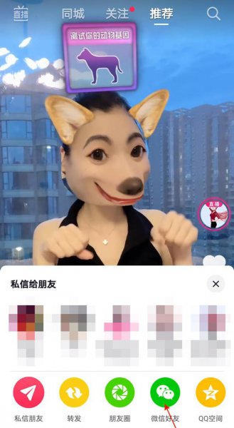 抖音怎样只发给特定人
