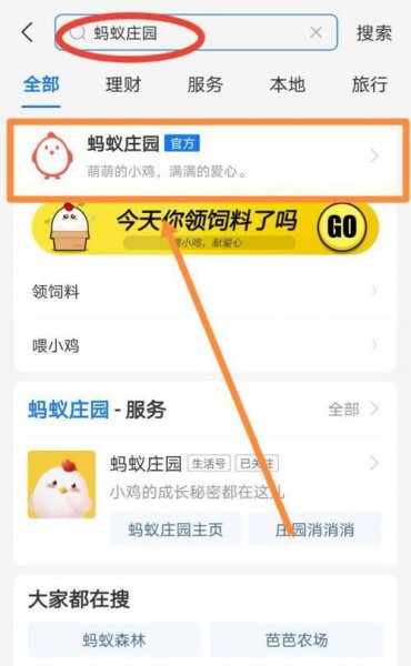 支付宝养鸡在哪里养
