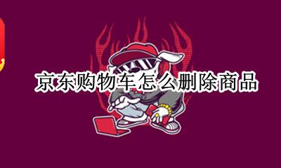京东购物车怎么删除商品 京东怎么删除购物车里面的东西