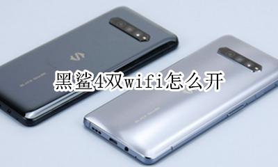 黑鲨4双wifi怎么开 黑鲨4pro支持wifi4吗