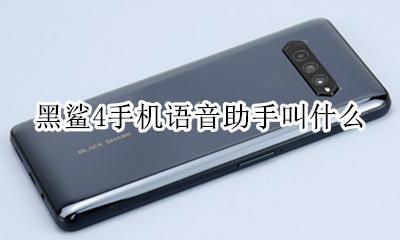 黑鲨手机语音助手在哪儿 黑鲨4手机语音助手叫什么