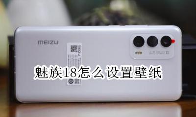 魅族18怎么设置壁纸 魅族18怎么设置本地动态壁纸