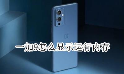 一加9怎么看运行内存 一加9pro怎么看运行内存使用情况