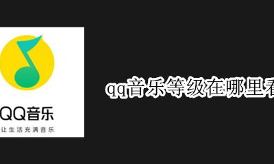 qq音乐等级在哪里看 怎么看