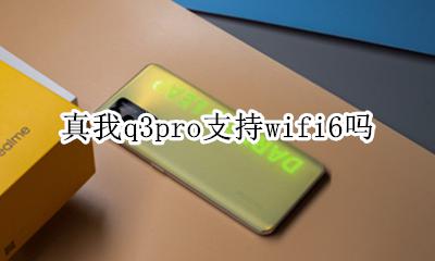 真我q3pro支持wifi6吗 真我q3pro支持wifi3吗