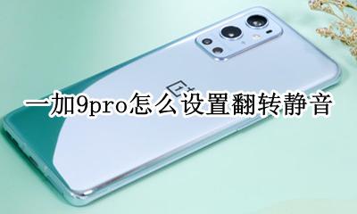 一加9pro怎么设置翻转静音 一加9pro如何退出静音模式模
