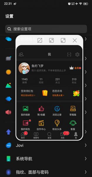 iqoo小窗口模式在哪里设置