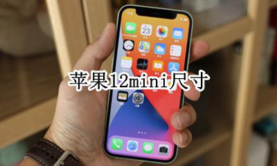 苹果12尺寸 苹果12mini尺寸