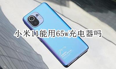 小米11用多少w充电器 小米11能用65w充电器吗