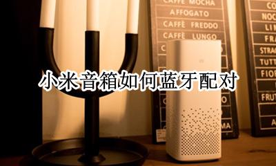 小米音箱如何蓝牙配对 小米蓝牙音箱使用教程