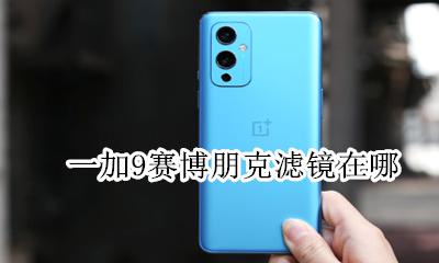 美图秀秀赛博朋克滤镜 一加9赛博朋克滤镜在哪