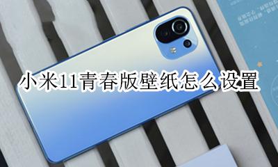 小米11手机内置壁纸 小米11青春版壁纸怎么设置
