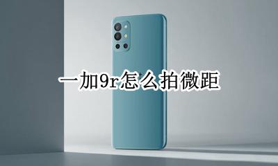 一加9r怎么拍微距 一加9t微距怎么拍